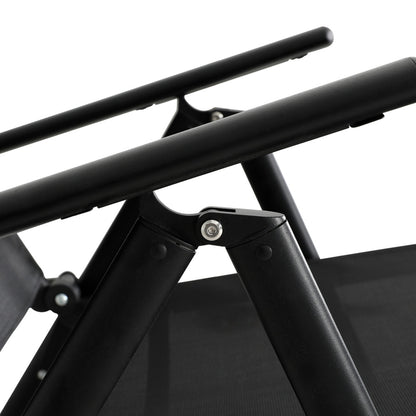 Gardeon Sun Lounge Outdoor Lounger Aluminium Folding Beach Chair Camping Patio - Cosy Abode