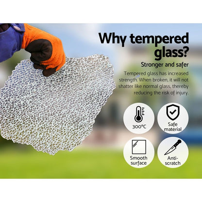 Gardeon 10-Piece Outdoor Sofa Set Wicker Couch Lounge Setting 9 Seater - Cosy Abode