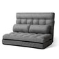 Artiss Lounge Sofa Bed 2-seater Grey Fabric - Cosy Abode