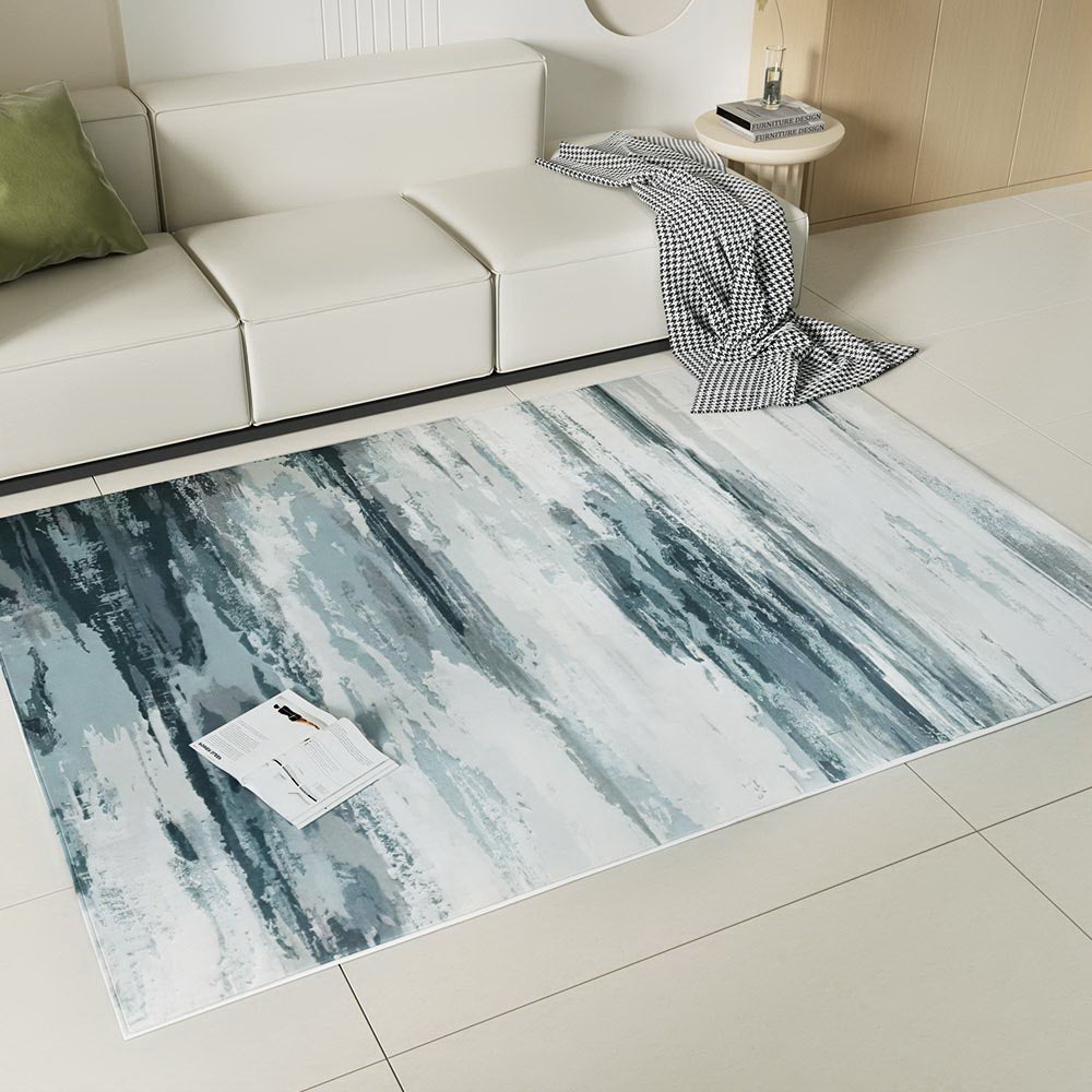 Artiss Floor Rug 160x230 Washable Mat Carpet Short Pile Poca - Cosy Abode
