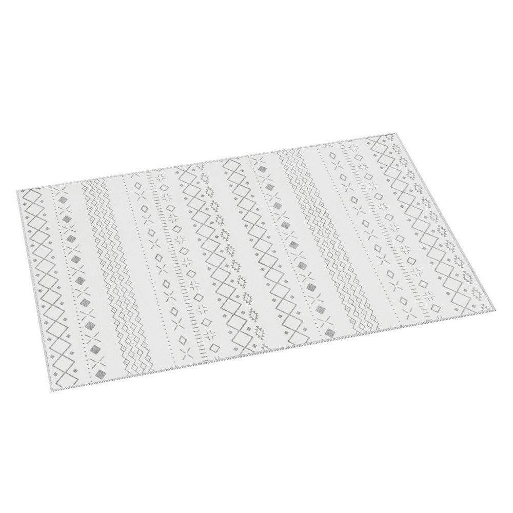 Artiss Floor Rugs 120x160cm Washable Area Mat Large Carpet Soft Short Pile Una - Cosy Abode