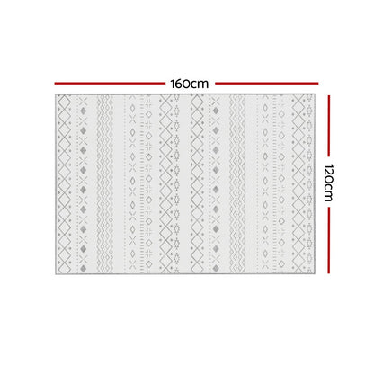 Artiss Floor Rugs 120x160cm Washable Area Mat Large Carpet Soft Short Pile Una - Cosy Abode