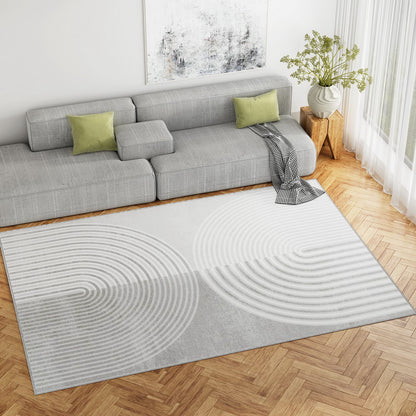 Artiss Floor Rugs 200x290cm Washable Area Mat Large Carpet Faux Rabbit Fur Cyril - Cosy Abode