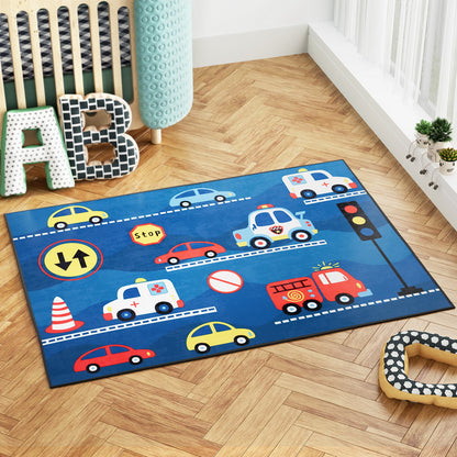 Artiss Floor Rugs 120x160cm Washable Area Mat Large Carpet Soft Short Pile Kids - Cosy Abode