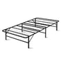 Artiss Folding Bed Frame Metal Base - King Single - Cosy Abode
