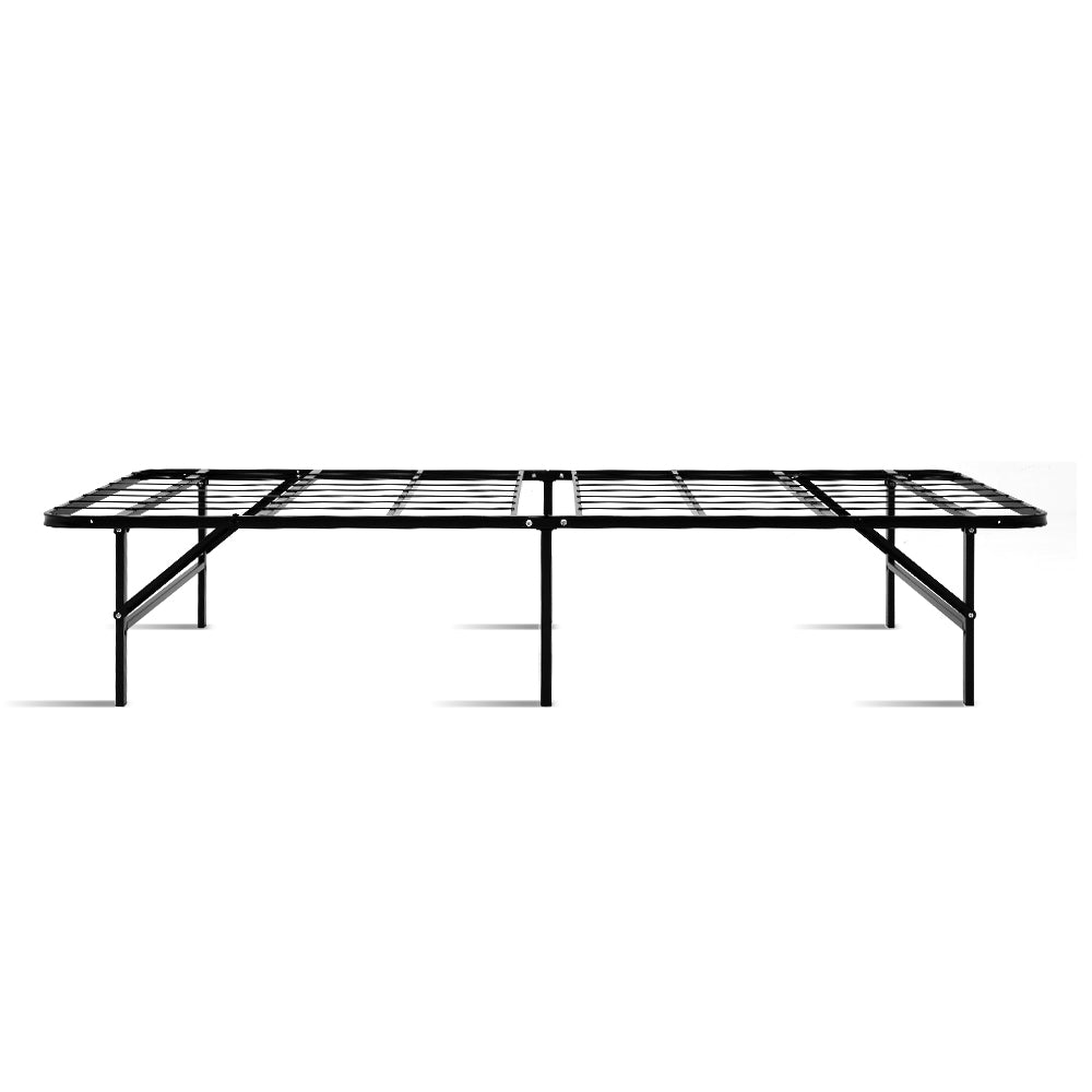Artiss Folding Bed Frame Metal Base - Single - Cosy Abode