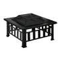 Grillz Fire Pit BBQ Grill 2-In-1 Table - Cosy Abode