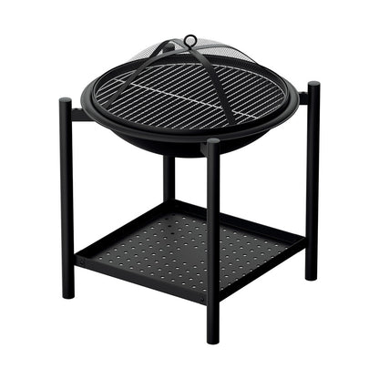 Grillz Fire Pit BBQ Grill 2-in-1 Outdoor - Cosy Abode