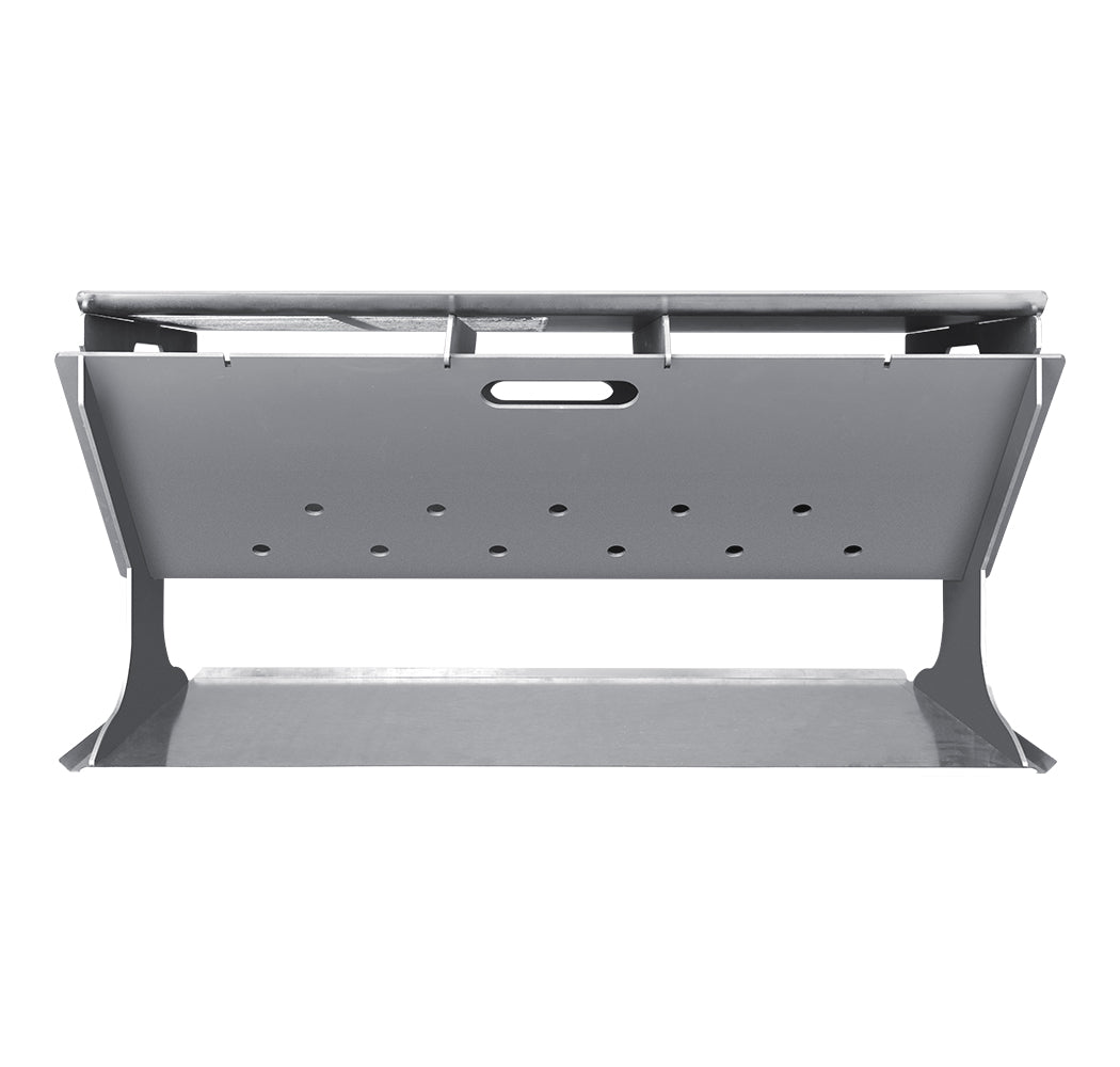 Grillz Fire Pit BBQ Grill Steel - Cosy Abode