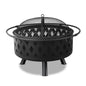 Grillz Fire Pit BBQ Grill 82cm - Cosy Abode