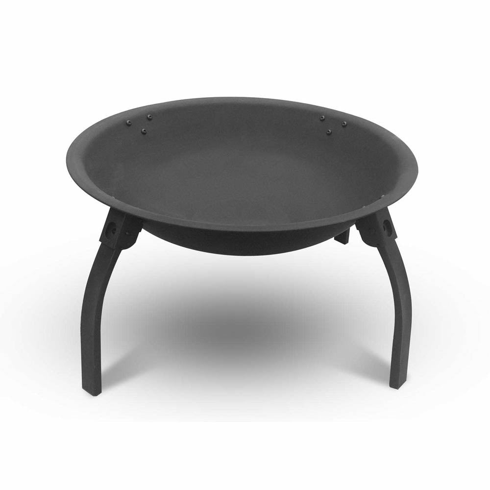 Fire Pit BBQ Charcoal Grill Smoker Portable Outdoor Camping Garden Pits 30" - Cosy Abode