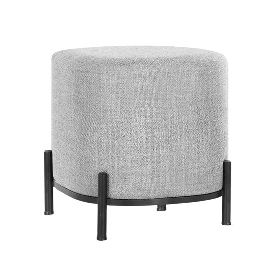 Artiss Ottoman Foot Stool Square Linen Grey - Cosy Abode