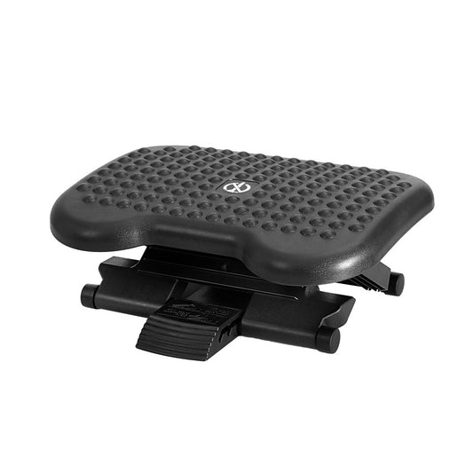 Artiss Foot Rest Stool Office Under Desk Angle Adjustable Footrest Massage Black - Cosy Abode