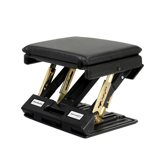 Artiss Foot Rest Stool Office Under Desk Fold Footrest Massage Cushion Pad Black - Cosy Abode