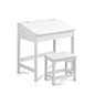 Keezi 2PCS Kids Table and Chairs Set Activity Children Playing Toys Study Desk - Cosy Abode