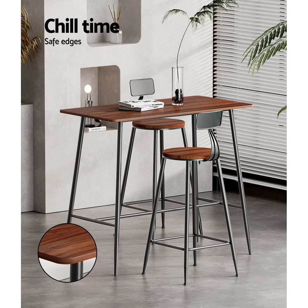 Artiss Halle Bar Table 120CM Rectangular - Cosy Abode