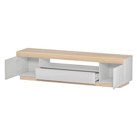 Artiss TV Cabinet Entertainment Unit Stand 180CM White Wood - Cosy Abode