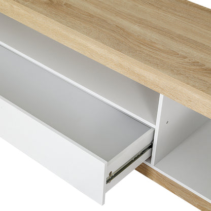 Artiss TV Cabinet Entertainment Unit Stand 180CM White Wood - Cosy Abode