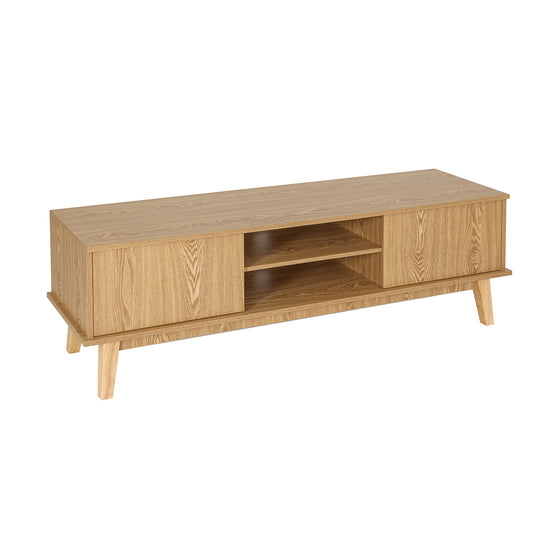 Artiss TV Cabinet Entertainment Unit Stand Storage Shelves TV Unit 140CM - Cosy Abode