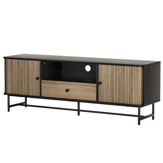 Artiss Entertainment Unit TV Cabinet 150CM Black Boris - Cosy Abode