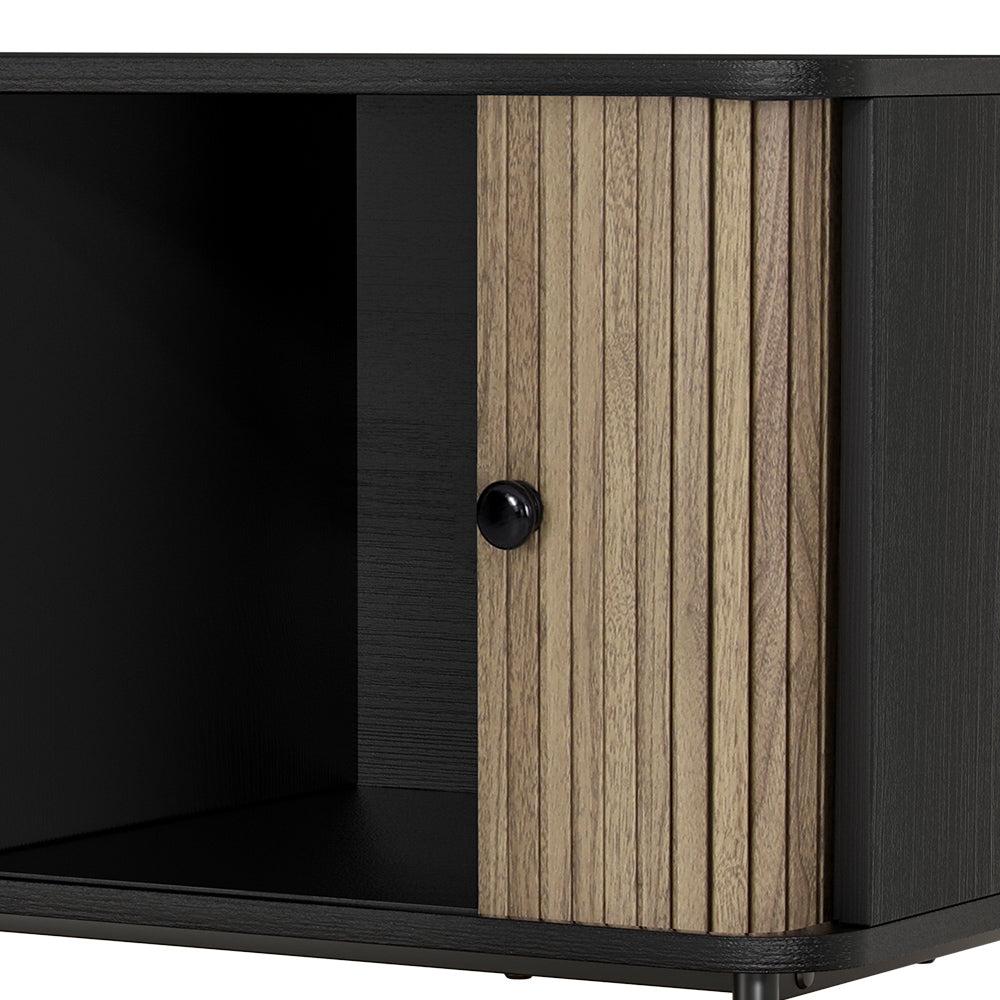 Artiss Entertainment Unit TV Cabinet 150CM Black Boris - Cosy Abode