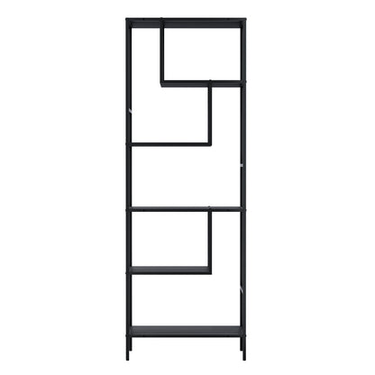 Artiss Bookshelf 5 Tiers RHYS - Black - Cosy Abode