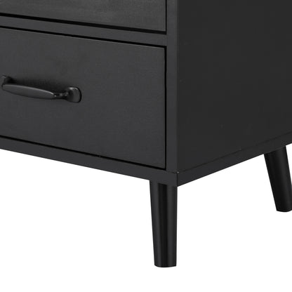 Artiss Buffet Sideboard Double Doors - Black - Cosy Abode