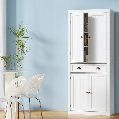 Artiss Buffet Sideboard Cupboard Cabinet White - Cosy Abode