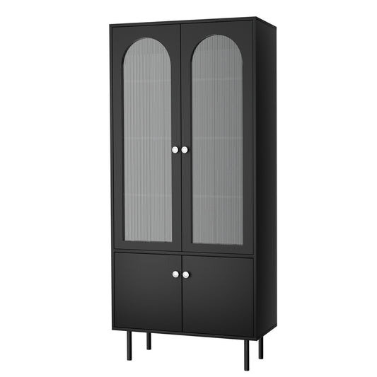 Artiss Buffet Sideboard Cupboard Cabinet Black - Cosy Abode