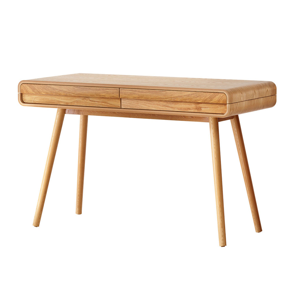 Artiss Computer Desk Drawer Natural Wood 100CM - Cosy Abode