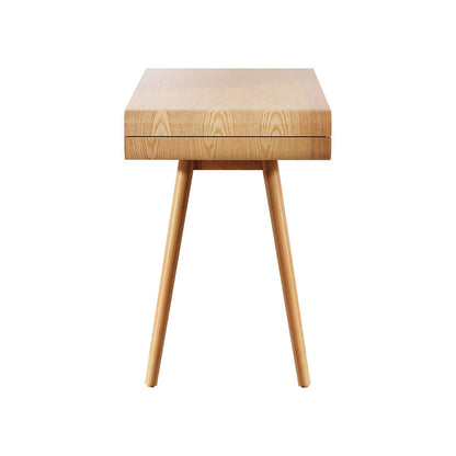 Artiss Computer Desk Drawer Natural Wood 100CM - Cosy Abode