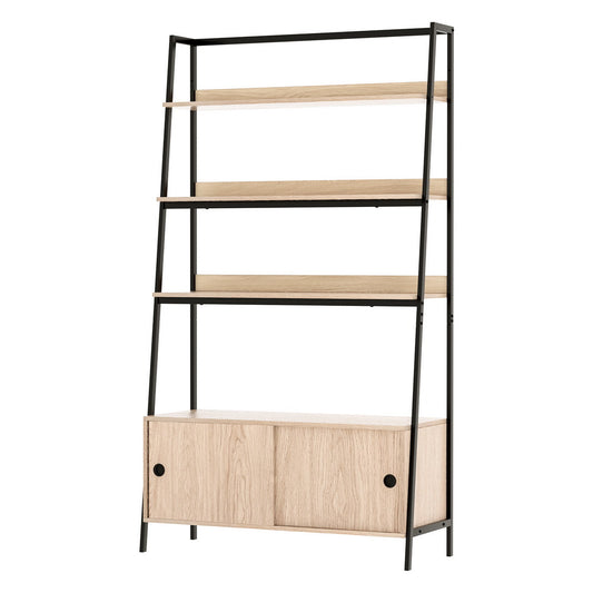 Artiss Bookshelf 5 Tier Cube Cabinet MIRA Oak - Cosy Abode