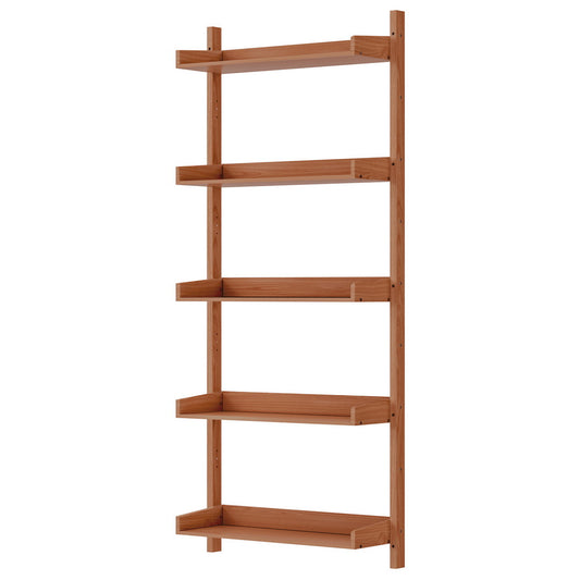Artiss Bookshelf Floating Shelf  CAPIZ Oak - Cosy Abode