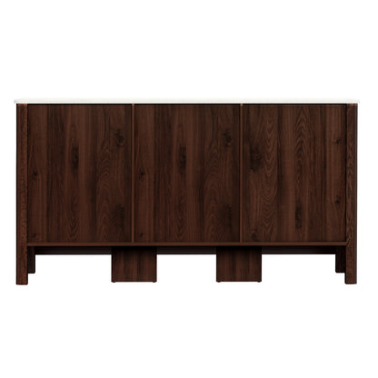 Artiss Buffet Sideboard Cabinet Marble Style Tabletop - Cosy Abode