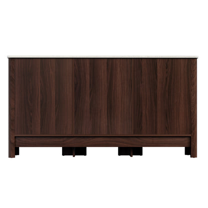 Artiss Buffet Sideboard Cabinet Marble Style Tabletop - Cosy Abode