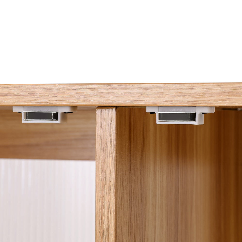 Artiss Buffet Sideboard Double Doors - Oak - Cosy Abode