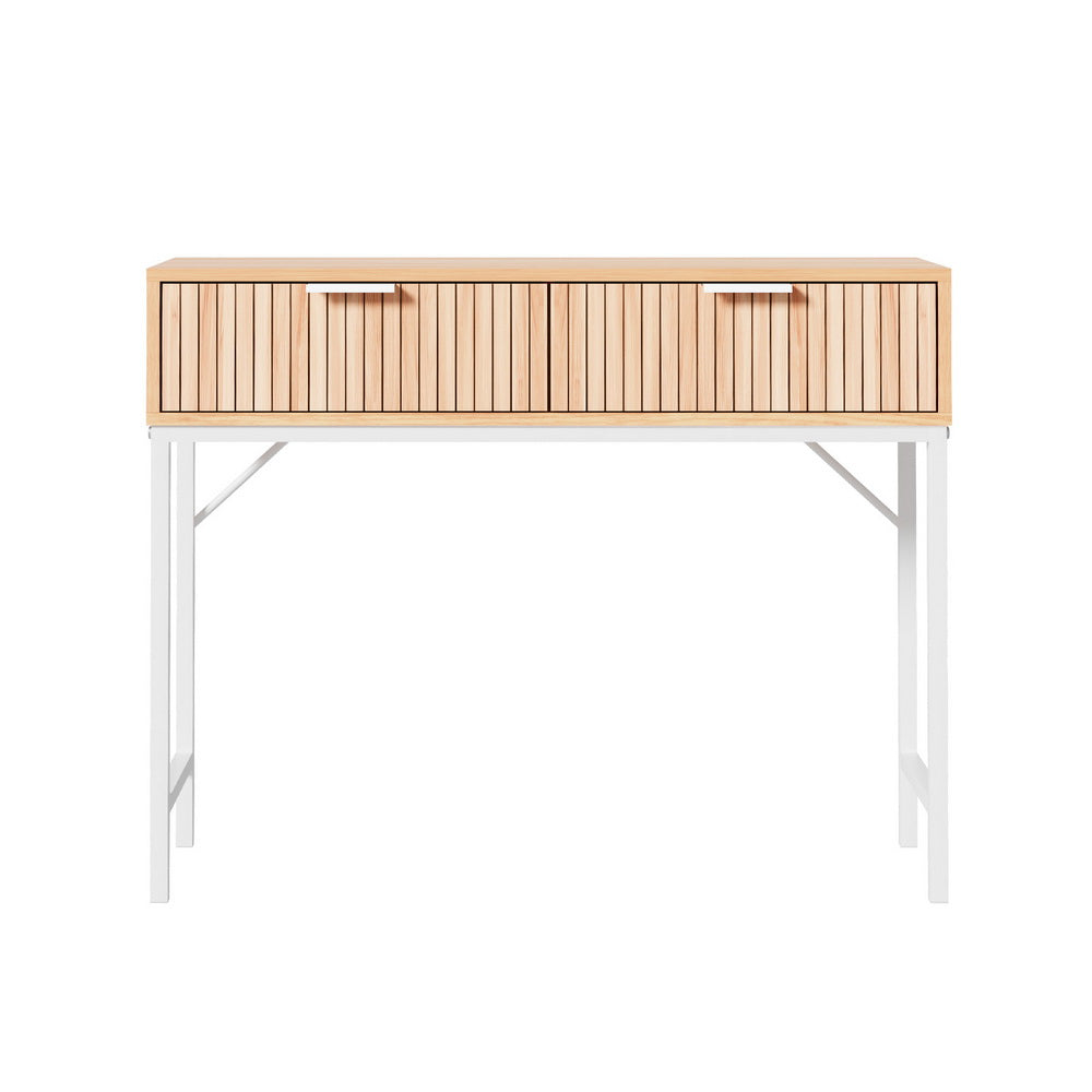 Artiss Console Table 2 Drawers 92CM - Cosy Abode