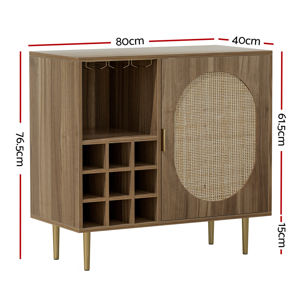 Artiss Buffet Sideboard with Wine Rack - ANYA - Cosy Abode