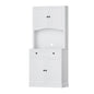 Artiss Buffet Sideboard Cabinet Cupboard Pantry Storage Shelves Hutch White - Cosy Abode