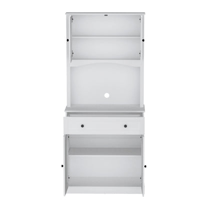 Artiss Buffet Sideboard Cabinet Cupboard Pantry Storage Shelves Hutch White - Cosy Abode