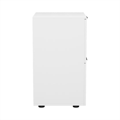 Artiss Filing Cabinet Files Storage Office Shelves File Organiser White 2 Drawer - Cosy Abode
