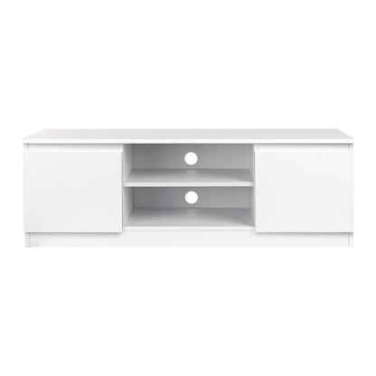 Artiss TV Cabinet Entertainment Unit 120cm White Anita - Cosy Abode