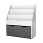 Keezi 3 Tiers Kids Bookshelf Magazine Rack Children Bookcase Organiser Storage - Cosy Abode