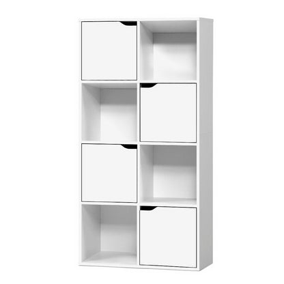 Artiss Bookshelf 8 Cube Shlef - DANA White - Cosy Abode