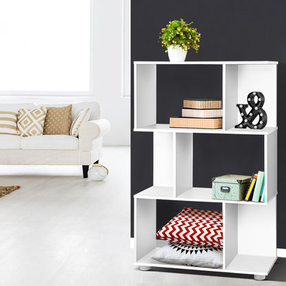 Artiss Bookshelf 3 Tiers - NINA White - Cosy Abode