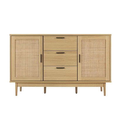 Artiss Rattan Buffet Sideboard - BRIONY Oak - Cosy Abode