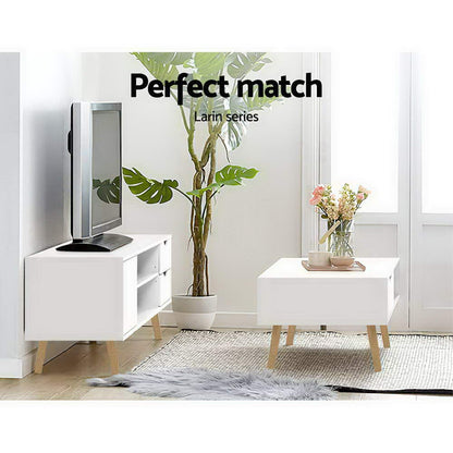 Artiss Coffee Table Storage Drawer White Larin - Cosy Abode
