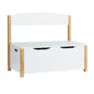 Keezi Kids Toy Box Chest Storage Blanket Children Organiser Seating Bench - Cosy Abode