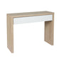Artiss Console Table Storage Drawer Jory White Pine - Cosy Abode