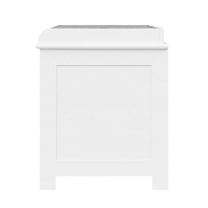 Artiss Shoe Cabinet Bench Storage Rack White Caye - Cosy Abode